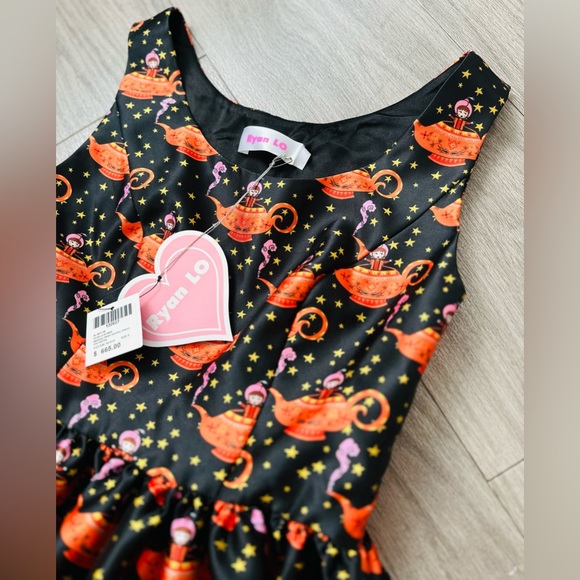 Ryan Lo SS2017 Runway Magical Print Cocktail Dress NWT - Picture 6 of 15